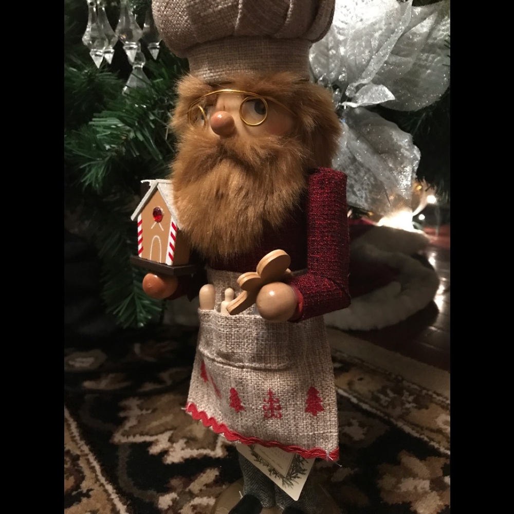 🆕NUTCRACKER Wood 15” - Ginger bread chef - Picture 4 of 8